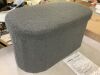 30.3" Collapsible Ottoman with Storage - Thumbnail 3
