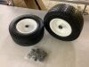 AR-PRO 13 x 5.00-6 Universal Tubeless Lawn Mower Tires with Rim, 3" Centered Hub and 3/4" Bushings, 2 Pack - Thumbnail 5
