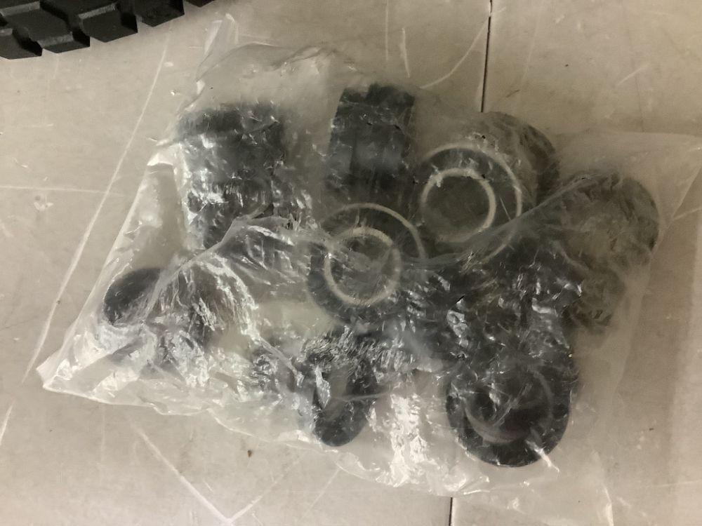 AR-PRO 13 x 5.00-6 Universal Tubeless Lawn Mower Tires with Rim, 3" Centered Hub and 3/4" Bushings, 2 Pack - Image 6 - Lot 579