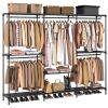 CASAMAYA Portable Clothes Rack, 80.7 Inch Extra Large Capacity - Thumbnail 1