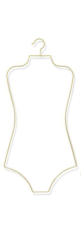 Body Shape Wire Swimsuit Hangers, 9 Pack - Image 1 - Lot 662
