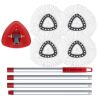 Spin Mop Head, Base, Handle Replacement for O-Cedar EasyWring - Thumbnail 1