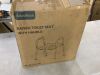 Toilet Seat Riser with Handles, 400lb Capacity - Thumbnail 2