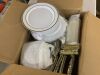 BESTVIP 700 PCS Gold Dinnerware Set for 100 Guests - Thumbnail 3
