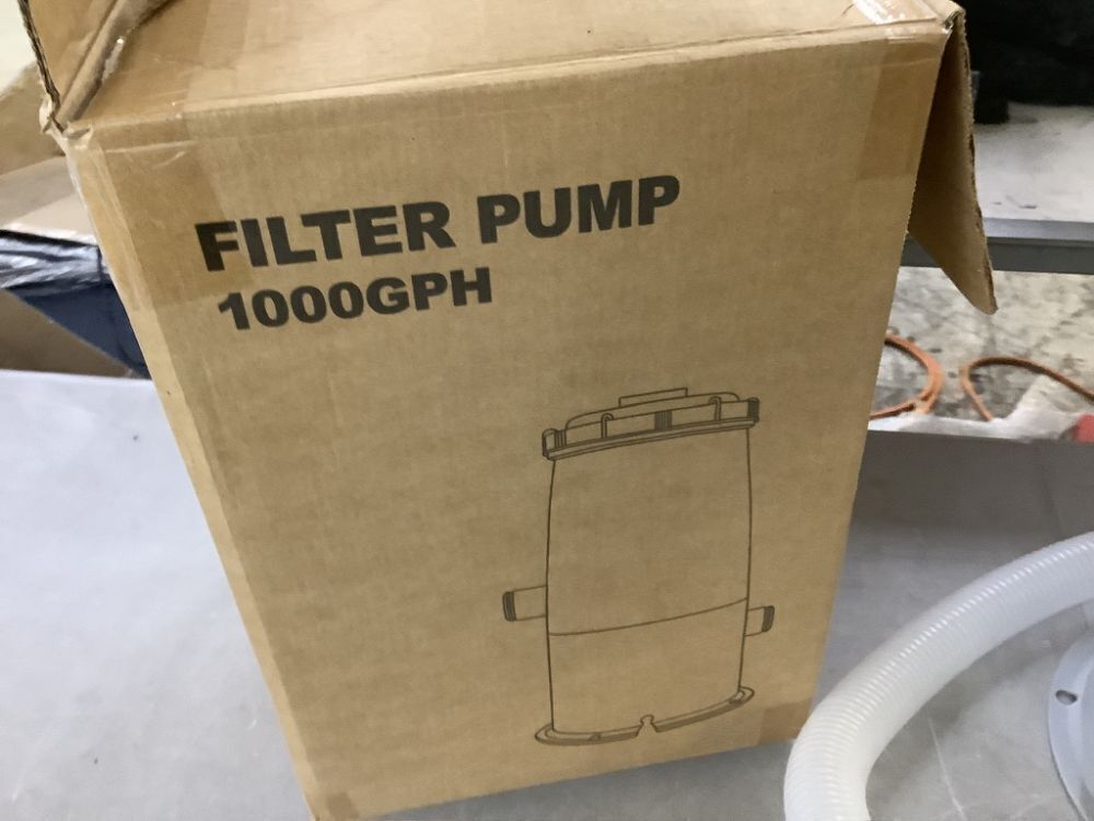 Clear Cartridge Filter Pump - Image 4 - Lot 671