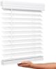 Lotus & Windoware Cordless 2" Faux Wood Blinds, 34" W x 60" L - Thumbnail 1