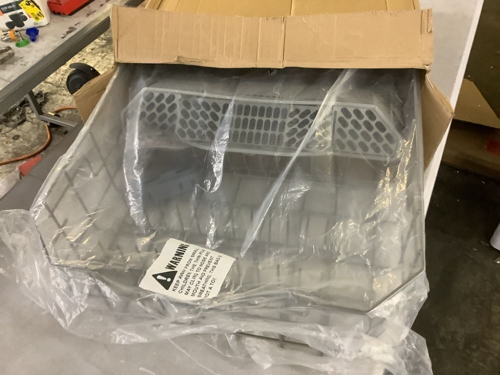 Dishwasher Lower Rack Assembly & Silverware Basket Compatible with GE Dishwashers - Image 2 - Lot 764