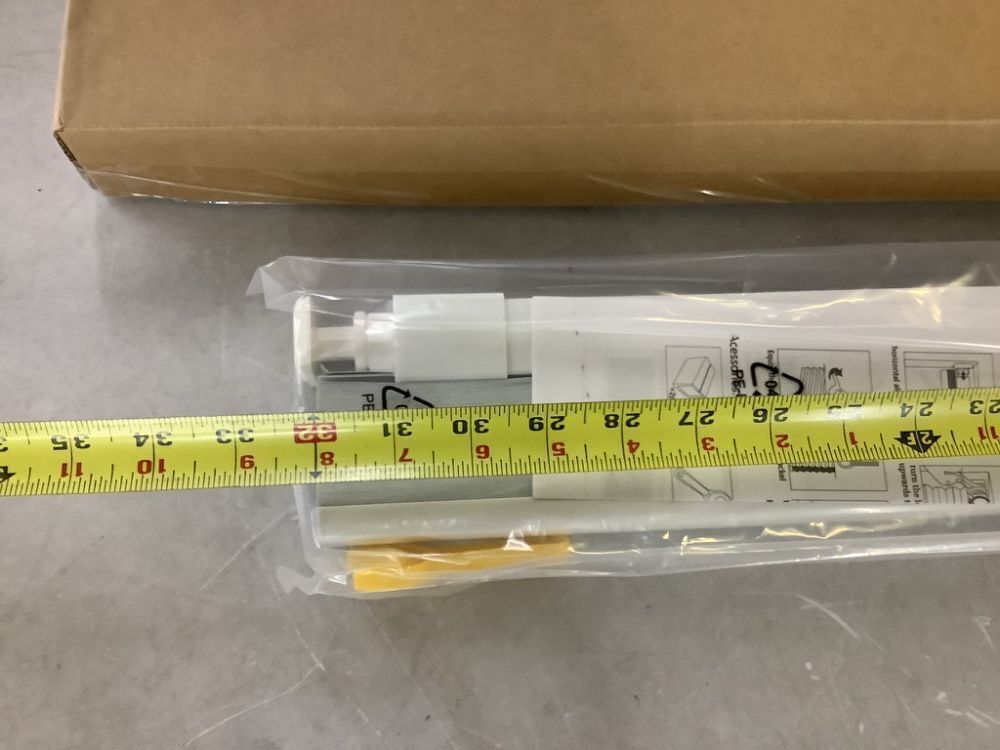 Lot of (2) No Drill Cordless Cellular Shades, White 17" W x 36" H - Image 4 - Lot 767