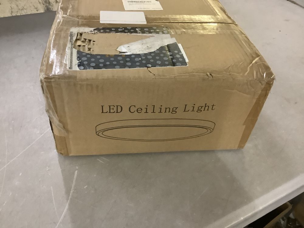 LED Flush Mount Ceiling Light 12", 6 Pack - Image 6 - Lot 772