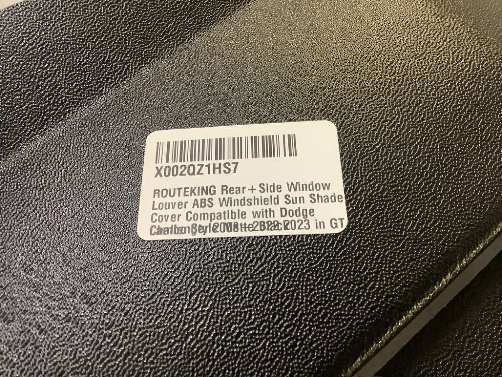 Rear Window Louver for Dodge Challenger 2008-2023 - Image 6 - Lot 774