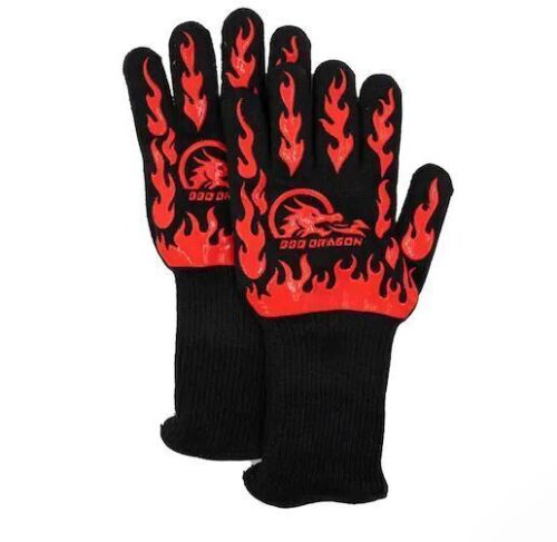 BBQ Dragon Extreme Heat Resistance BBQ Gloves - Lot 268JF