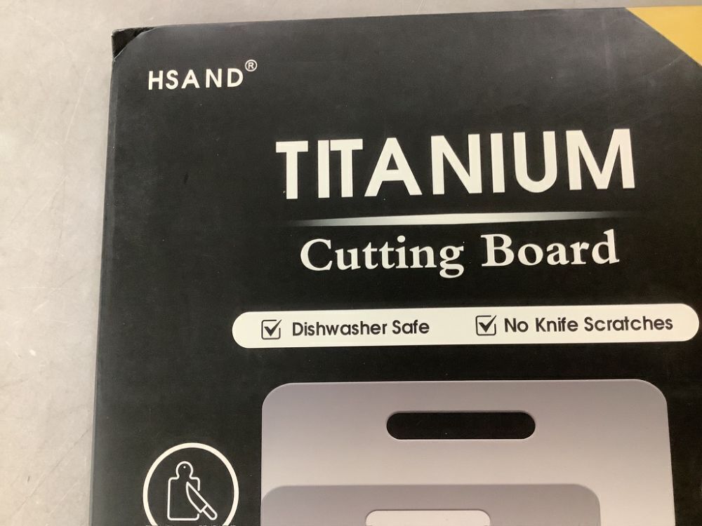 Titanium Cutting Boards, Set of 2 - Image 2 - Lot 561
