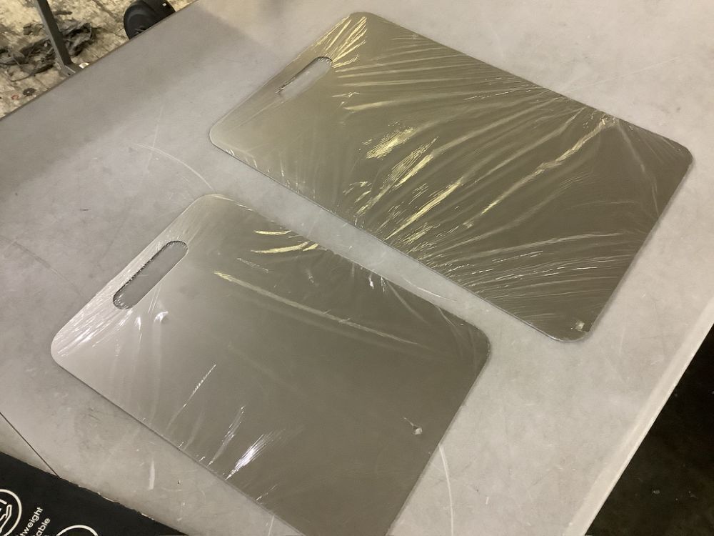 Titanium Cutting Boards, Set of 2 - Image 3 - Lot 561