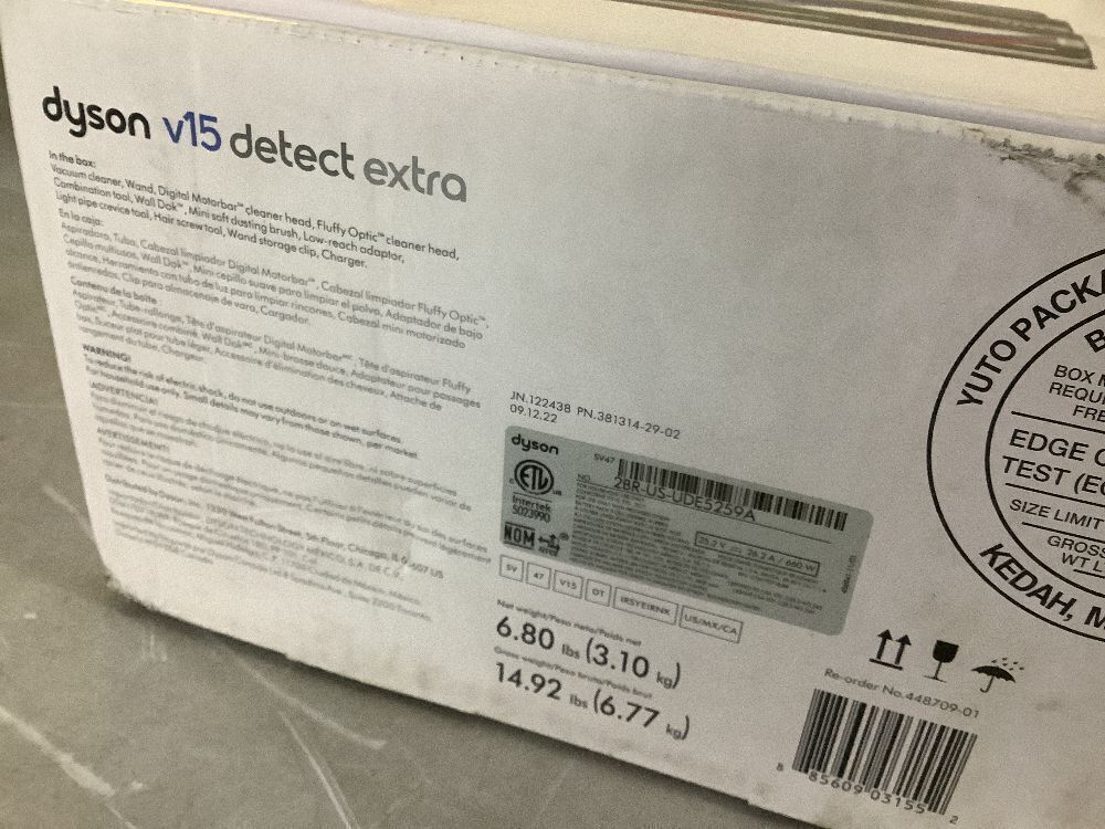 Dyson V15 Cordless Stick Vacuum Cleaner - Image 10 - Lot 5JF