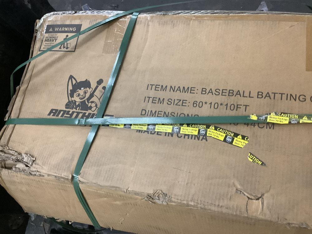 ANYTHING SPORTS Full 60 Foot Batting Cage - Image 6 - Lot 16JF