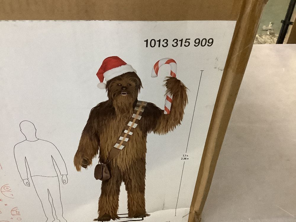 Star Wars 7.5 ft. Animated Chewbacca - Image 4 - Lot 17JF