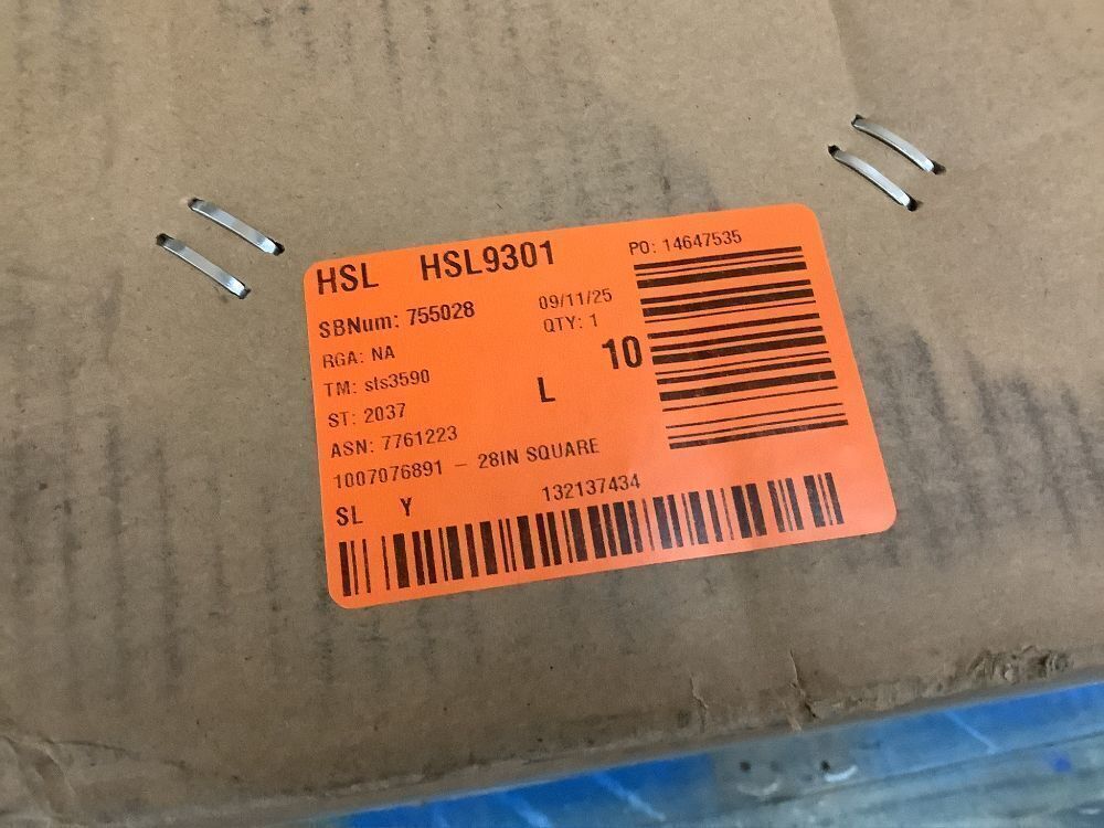 Legacy Heating 28 in. W x 24 in. H 50000 BTU Square Steel Propane Brown Fire Pit Table - Image 3 - Lot 53JF