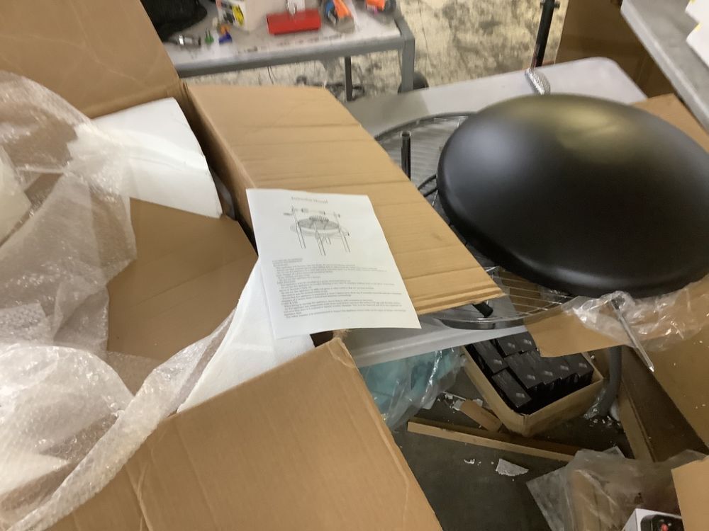 33.5 in. W Portable Charcoal Grill in Black - Dent on Bottom of Bowl - Image 2 - Lot 57JF