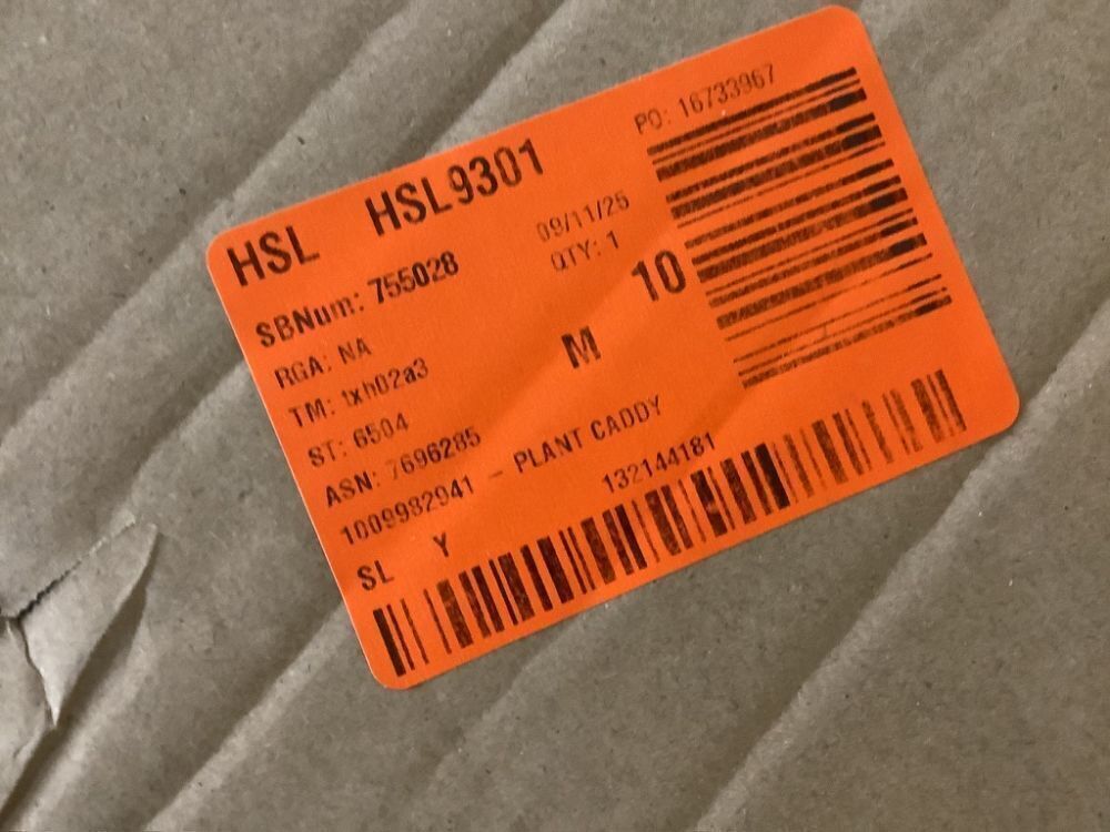 Black Round Iron Flower Pot Tray with Universal Wheels, Set of 3 - Image 5 - Lot 274JF