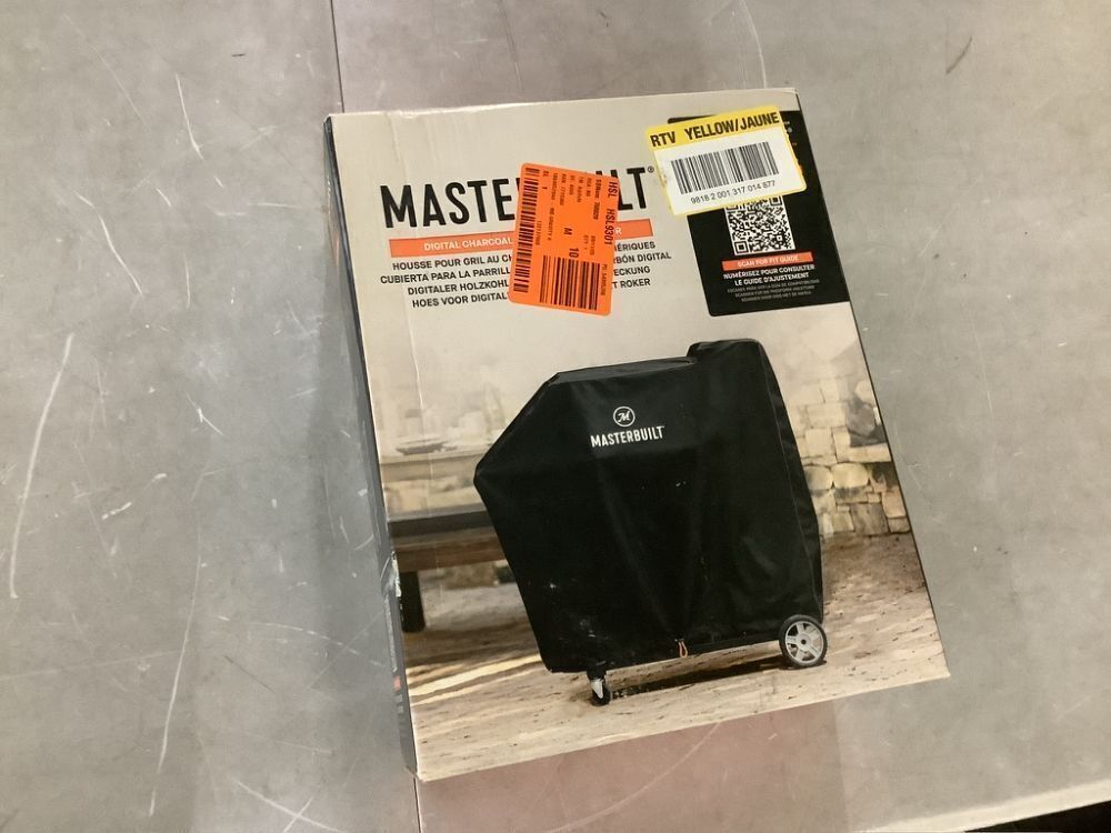 Masterbuilt Gravity Series and AutoIgnite Digital Charcoal Grill and Smoker Grill Cover - Image 2 - Lot 361JF