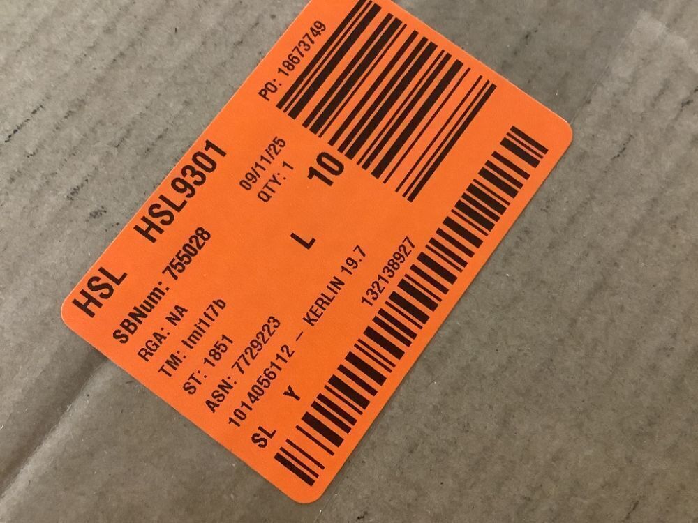 BYBLIGHT Kerlin 23.62 in. Brown MDF 2-Tier End Table with Metal Frame - Image 5 - Lot 369JF