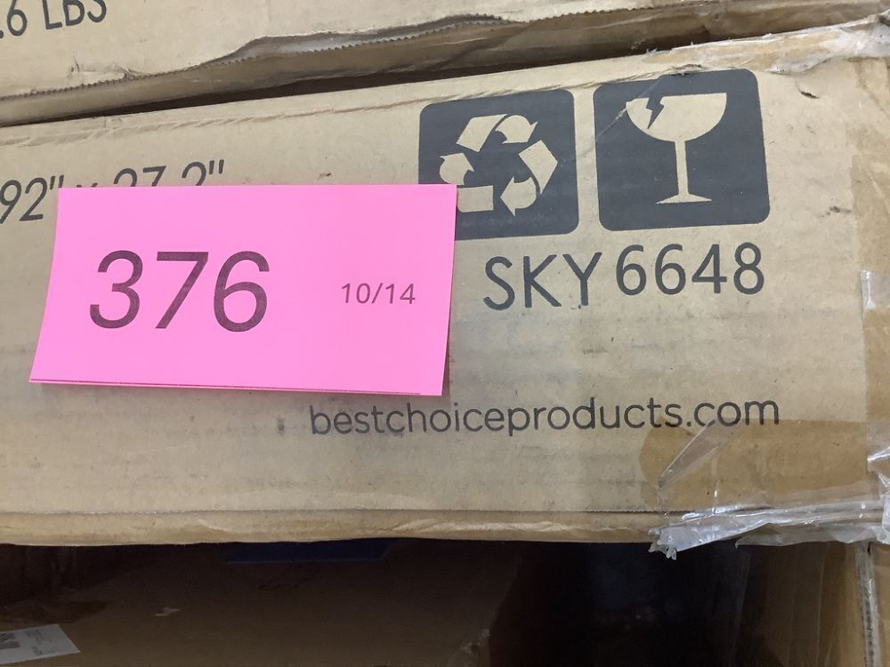 Folding Zero Gravity Recliner Patio Lounge Chair w/ Canopy, Side Tray - Image 2 - Lot 376