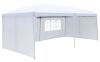 10'x 20' Pop Up Canopy with 4 Sides and Carry Bag White - Small Hole in Bag - Thumbnail 1