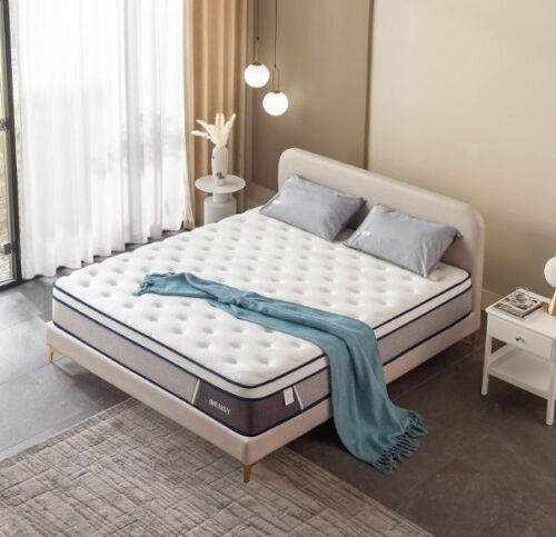 Queen 14 Inch Hybrid Mattress - Lot 33JF