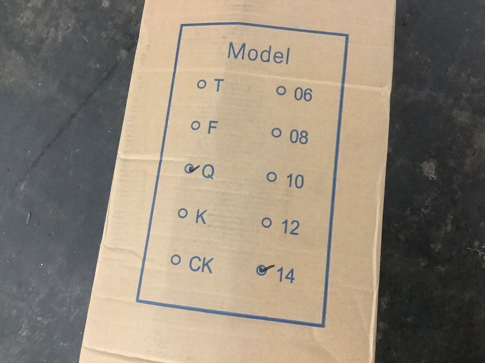 Queen 14 Inch Hybrid Mattress - Image 3 - Lot 33JF
