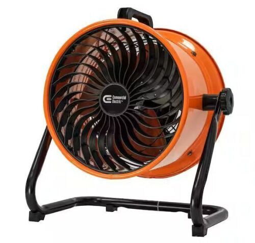 Commercial Electric 10 in. 3-Speed High Velocity Turbo Fan - Lot 463JF