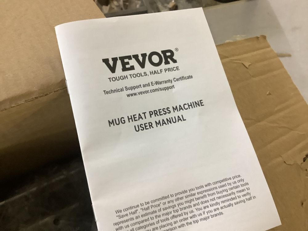 VEVOR Tumbler Heat Press Machine Sublimation - Image 5 - Lot 77JF