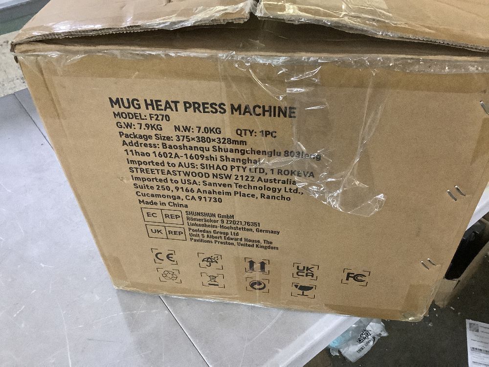 VEVOR Tumbler Heat Press Machine Sublimation - Image 9 - Lot 77JF