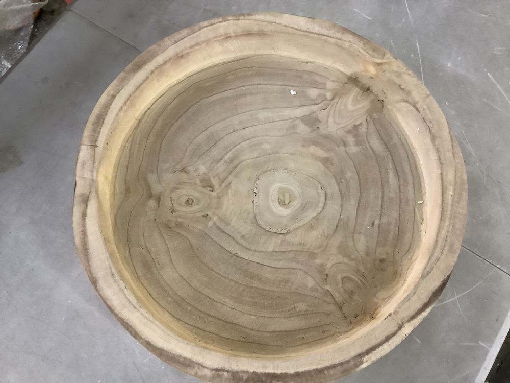 Storied Home Paulownia Wood Carved Decorative Tray - Image 3 - Lot 466JF