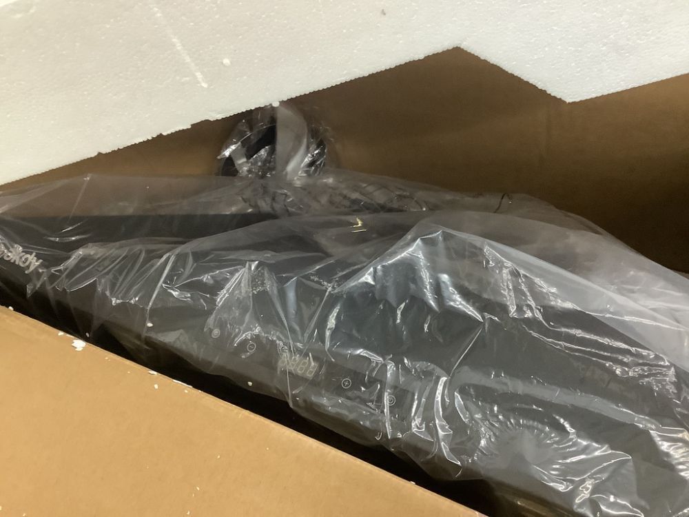 AKDY 30 in. 343 CFM Convertible Kitchen Island Mount Range Hood in Black Painted Stainless Steel with Touch Control - Image 5 - Lot 74JF