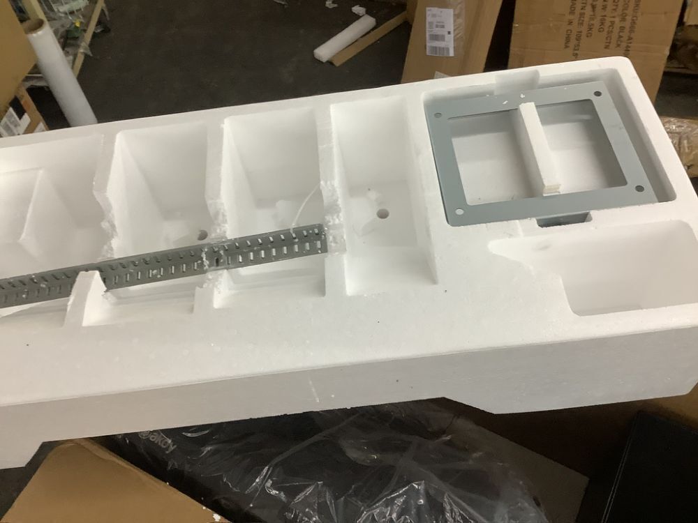 AKDY 30 in. 343 CFM Convertible Kitchen Island Mount Range Hood in Black Painted Stainless Steel with Touch Control - Image 6 - Lot 74JF