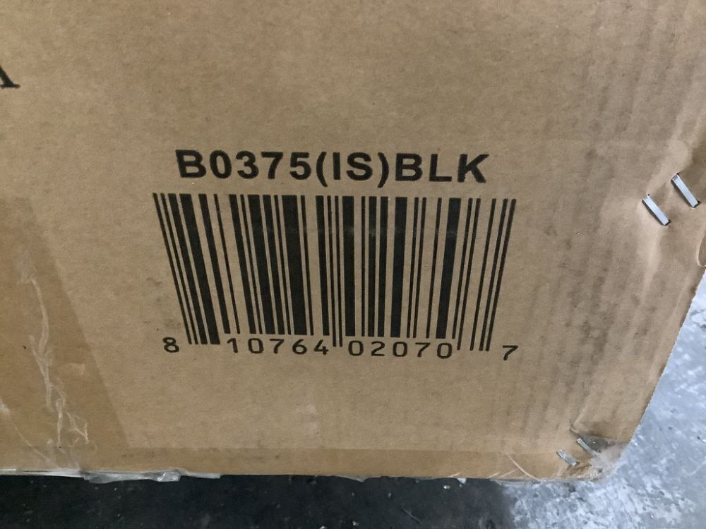 AKDY 30 in. 343 CFM Convertible Kitchen Island Mount Range Hood in Black Painted Stainless Steel with Touch Control - Image 9 - Lot 74JF