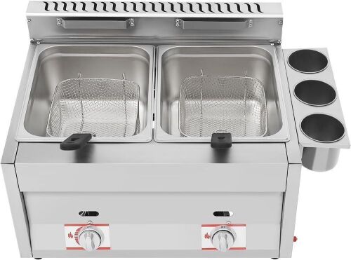 Countertop Gas Deep Fryer - Lot 65