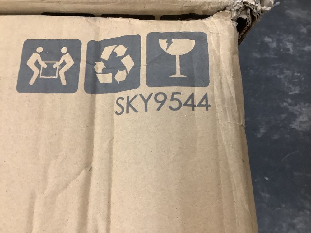 4-Door Reeded Storage Cabinet, Accent Furniture, Sideboard - Image 3 - Lot 195