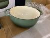 Cast-Iron Dutch Oven Kitchen Cookware w/ Enamel, Handles - 6qt - Thumbnail 3