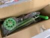 Kids Mini Kick Scooter Toy w/ Colorful Light-Up Wheels, Adjustable T-Bar - Thumbnail 2