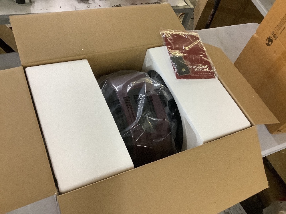 Reflexology Shiatsu Foot Massager w/ High-Intensity Rollers, Remote Control - Image 2 - Lot 715
