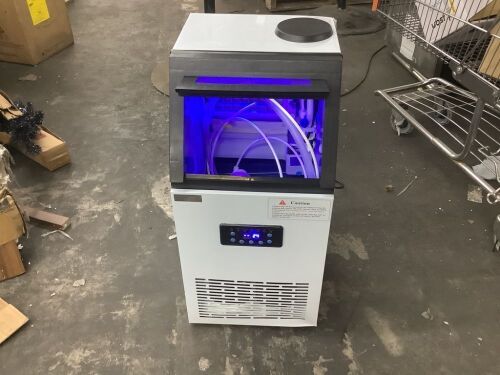 Commercial Ice Maker with Storage Bin - Lot 95JF