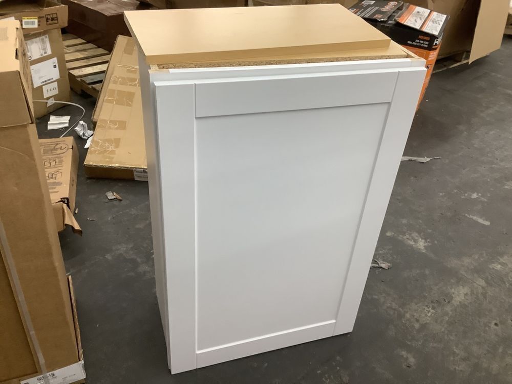 Lot of (3) 24 x 36 Wall Cabinets & (1) 18 x 36 Wall Cabinet - 1 Cabinet Damaged - Image 6 - Lot 97JF