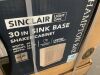 Hampton Bay Sinclair 30 in. W x 24 in. D x 34.5 in. H Assembled Sink Base Cabinet in Shaker Light Oak - Thumbnail 4