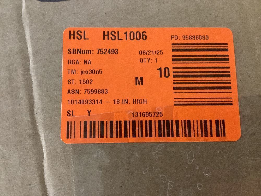 HiCFM 20 in. Yellow 5000 CFM Orbital Remote Wall Mounted Fan, 1/5 HP Motor, Timer, Tilt, Oscillating, 3-Speed - Image 7 - Lot 99JF