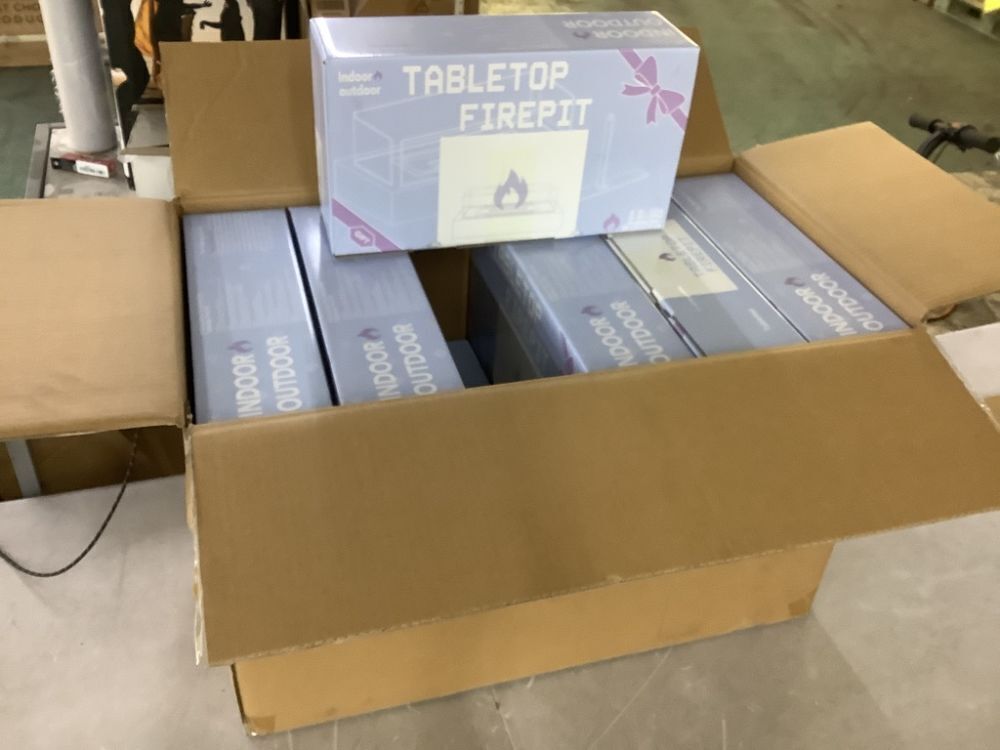 Case of (12) Tabletop Fire Pit - Image 1 - Lot 108