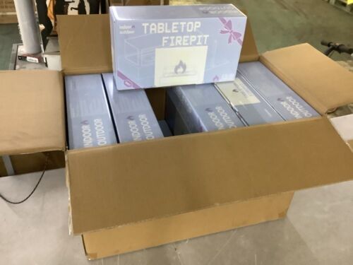 Case of (12) Tabletop Fire Pit - Lot 108
