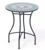 24 in. Mosaic Round Bistro Table - Thumbnail 1