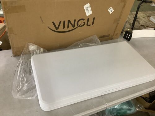 VINGLI Portable 6ft Plastic Folding Bench - Lot 232