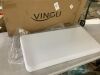 VINGLI Portable 6ft Plastic Folding Bench - Thumbnail 1